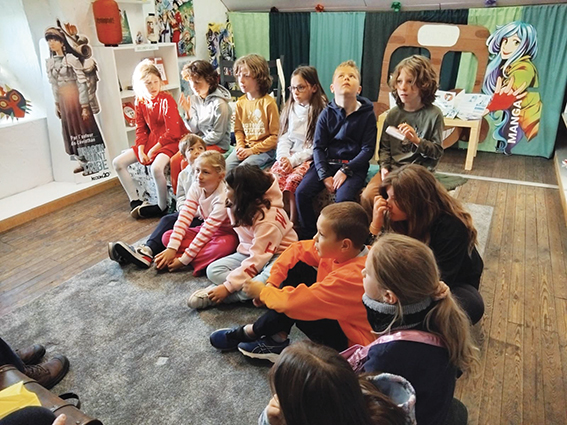 Les élèves de Saint-Maximin